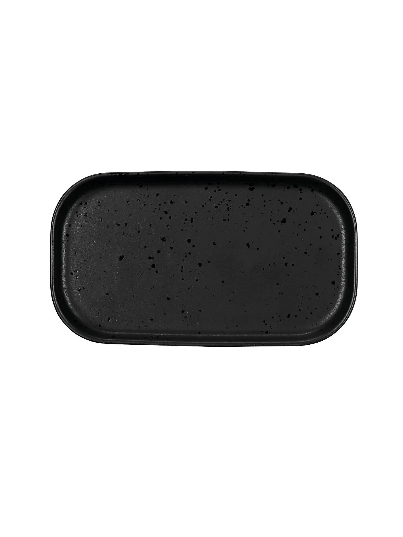 ASA SELECTION | Snackteller oval 15x8,5cm Coppa Kuro/Schwarz | 
